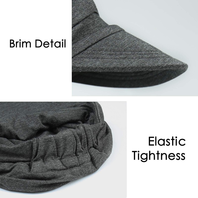 Winitas - Gorra de béisbol suave para mujer, Gris Salud