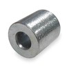 Stop Sleeve, 1/8 in, Aluminum, PK50