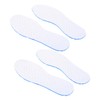 Ipetboom 2pairs Breathable Insoles for Men Odorless Sweat-absorbent Non-slip for