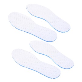 Ipetboom 2pairs Breathable Insoles for Men Odorless Sweat-absorbent Non-slip for Shoe Inserts