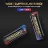 POWEROWL 23A 12 Volt Battery 12 Pack, Alkaline A23 12V