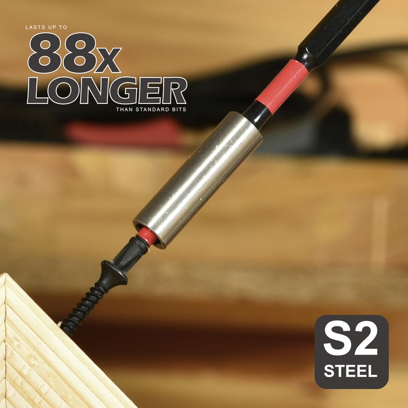 Geinxurn Anti-Slip Hex PH1/PH2/PH3 Insert Driver Bits 20 Pack 2