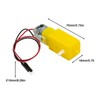 6pcs TT Motor DC Electric Motor 3V-6V Dual Shaft Geared