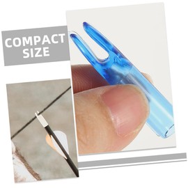 WHAMVOX 16pcs Arrow Nocks for Archery Wear Replacement Nocks Blue Green White and Yellow for Outdoor Hunting and Shooting Activities