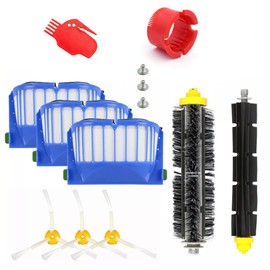 For irobot Rumba Vacuum Cleaner Roomba 600 610 614 618 620 630 635 640 650 655 660 665 680 685 690 692 694 695 Replacement Part Filter Brush