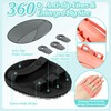 GEENOA Upgrade Silicone Bath Glove 2PCS, 360° Anti-Slip & Enlarged
