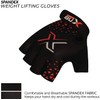 XN8 Weight Lifting Gloves for Gym Training Workout Breathable HALF