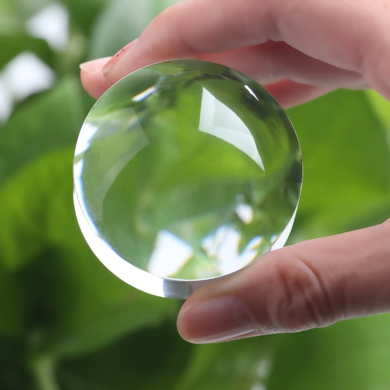 2'' Magnifying Dome - Optical Acrylic Portable Paperweight Magnifier Extremely