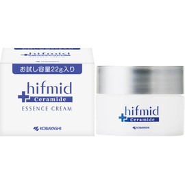 HIFMIDO Essence Cream, Trial Capacity, 0.8 oz (22 g), Moisturizing Cream, Human Shaped Ceramide, 4% Moisturizing, Sensitive Skin, Dry, Hypoallergenic, Moisture Barrier, Main Unit, Kobayashi