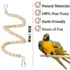 Pack of 8 Bird Toys for Bird Cage Chewing Grinding
