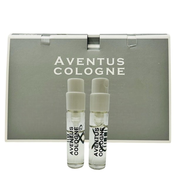 2 Aventus COLOGNE Sample Vial 2ml/ .06 fl oz each.