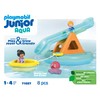 PLAYMOBIL Junior Aqua 71687 Bath Island with Water Slide, Including