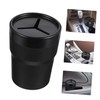 GRIRIW 2pcs Car Trash Can with Lid Cup Shape Mini