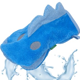 Wash Mitt Animals (Blue - Dino)