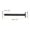 sourcing map 60PCS Computer Case Fan Screws 1.18"L PC Reducing