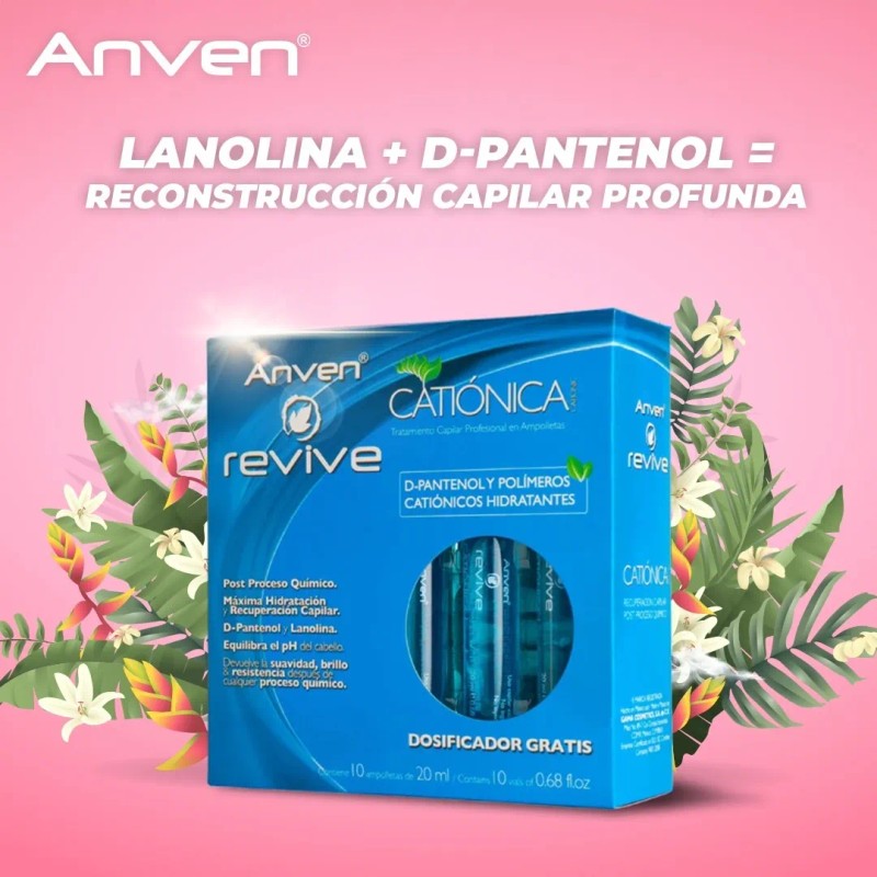 Revive Ampolleta Cationica Est. C10 Ampolletas 20ml Cu