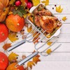 Home Servz Stainless Steel Turkey Fork Set of 2.- Transfer