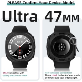 Compatible with Galaxy Watch 8 Band, Lamshaw Fabric Elastic Scrunchie Elastic Women Cute Replacement Straps Compatible with Galaxy Watch 8 40mm, 44mm, 46mm classic, Ultra 47mm LTE Smartwatch (Grid