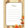 Creative Converting Fall Leaves Menu Cards