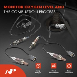A-Premium O2 Oxygen Sensor Compatible with IS250 2015, IS300 2016-2017, IS350 2014-2017, GS350 2014-2015, RC300 2016-2017, RC350 2015-2017, Upstream & Downstream, 4-PC Set