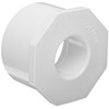 Spears 437 Series PVC Pipe Fitting, Bushing, Schedule 40, White,