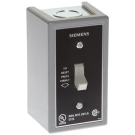 Fractional HP Starter, Single Phase, NEMA Type 1 General Purpose Enclosure, Surface Mounting, Standard Starter Feature, Toggle Operator Type, 1 Pole