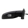 Replacement Passenger Power Door Mirror Heated Textured Black Cap Compatible