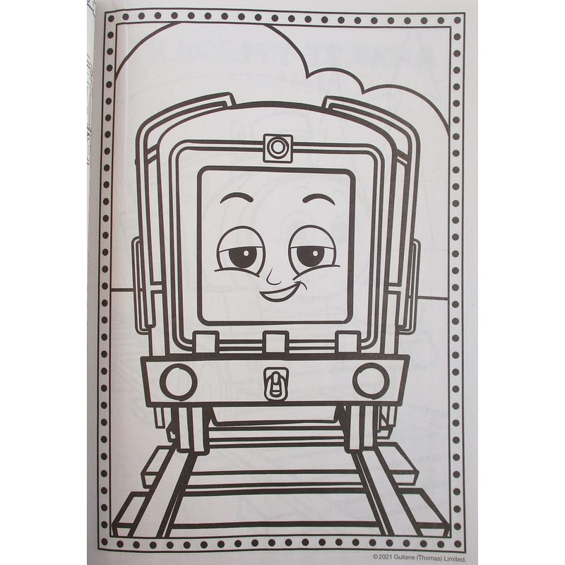 Thomas Coloring and Activity Book with Friends Stand-Up Character on