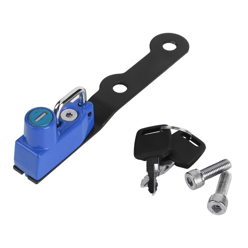 Motorcycle Modification Aluminum Alloy Helmet Lock Mount Hook Fit for