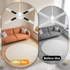 Dualshine 15 Pack Ceiling Fan Filters for Blades, Universal Ceiling