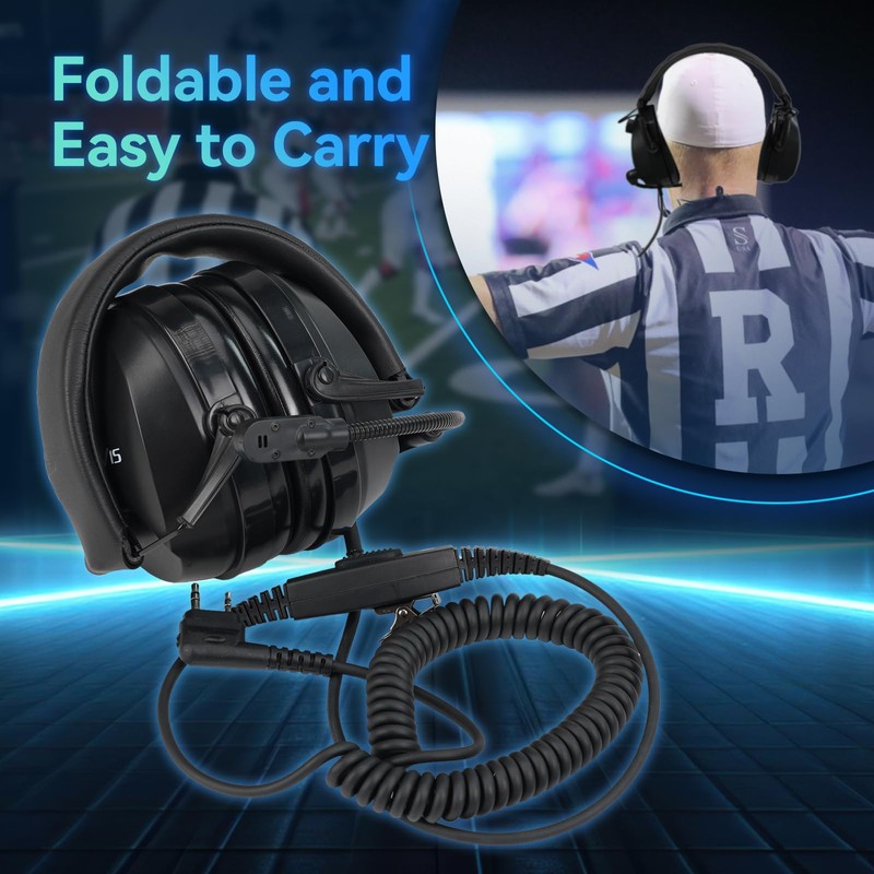 Retevis Two Way Radio Headset with Mic,Volume Adjust,for Retevis H777