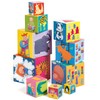 Djeco Funny Blocks - 10 Stacking Blocks