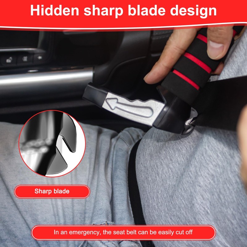 Shouken 3 in 1 Car Door Handle for Elderly,Car Handle