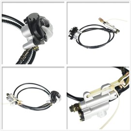 29" Go Kart Rear Axle Kit with Brake Assembly Chain Sprocket T8F 58T Replacement for DIY Go Kart ATV Quad Buggy Drift Trike 29 inch/740mm