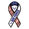 Air Force Red, White, and Blue 2-in-1 Ribbon Magnet by