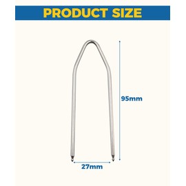 Flaconi Car Radio Release Tool, Radio Release Tool, Car Radio Removal Tool, Key DIN Release Key, Release Lever for Car Radio (9.5 x 2.7 cm)