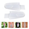 Yardwe Pruning Shears Storage Box 8.5 Inch Transparent Plastic Organizer