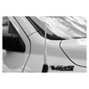 VMS Racing 9 inch SPIKE ANTENNA in WHITE Billet Aluminum