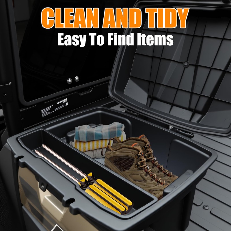 XATVXUTV 21L UTV Cargo Storage Box for Polaris Ranger 1000