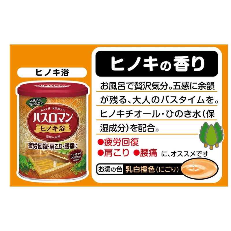 バスロマン ヒノキ浴