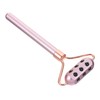 FOMIYES Gold Facial Roller Massager Portable Face Roller Negative Ions