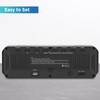 Peakeep 9" Digital Alarm Clock Large Display for Bedroom Living