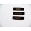 BLACK VINYL EXTRA LABEL FOR TROPHIES AND FOR CRAFTS OR