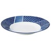 27.5 cm Stick Plate Blue Lattice