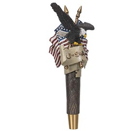 Pacific Giftware Special Beer Tap Handle Figurine Statue Sport Bar Accessories (American Bald Eagle)