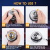 Wrist training ball, self-starting gyro forearm exerciser power ball and