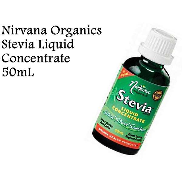 Nirvana Organics Stevia Liquid Concentrate 50ml ( 333 Servings )