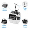 SDARMING tally counter, 4-digit clicker counter, Metal hand tally counters