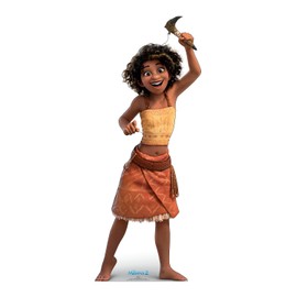 Cardboard People Loto Life Size Cardboard Cutout Standup - Disney's Moana 2 (2024 Film)