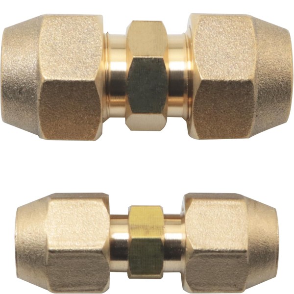 WHYHKJ 2PCS Air Conditioner Fitting Adapter Live Fitting Flare Nut